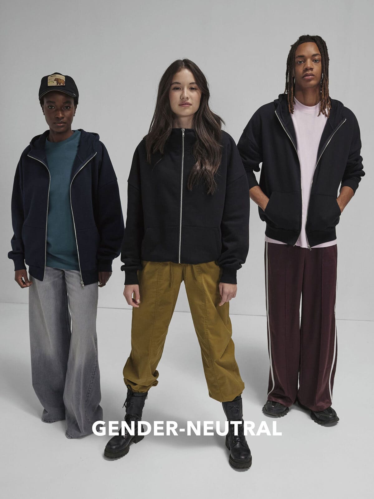 Felpa garzata 350 gr unisex zip e cappuccio B&C BCWG003 - Westrose SRL - Abbigliamento da Lavoro Personalizzato