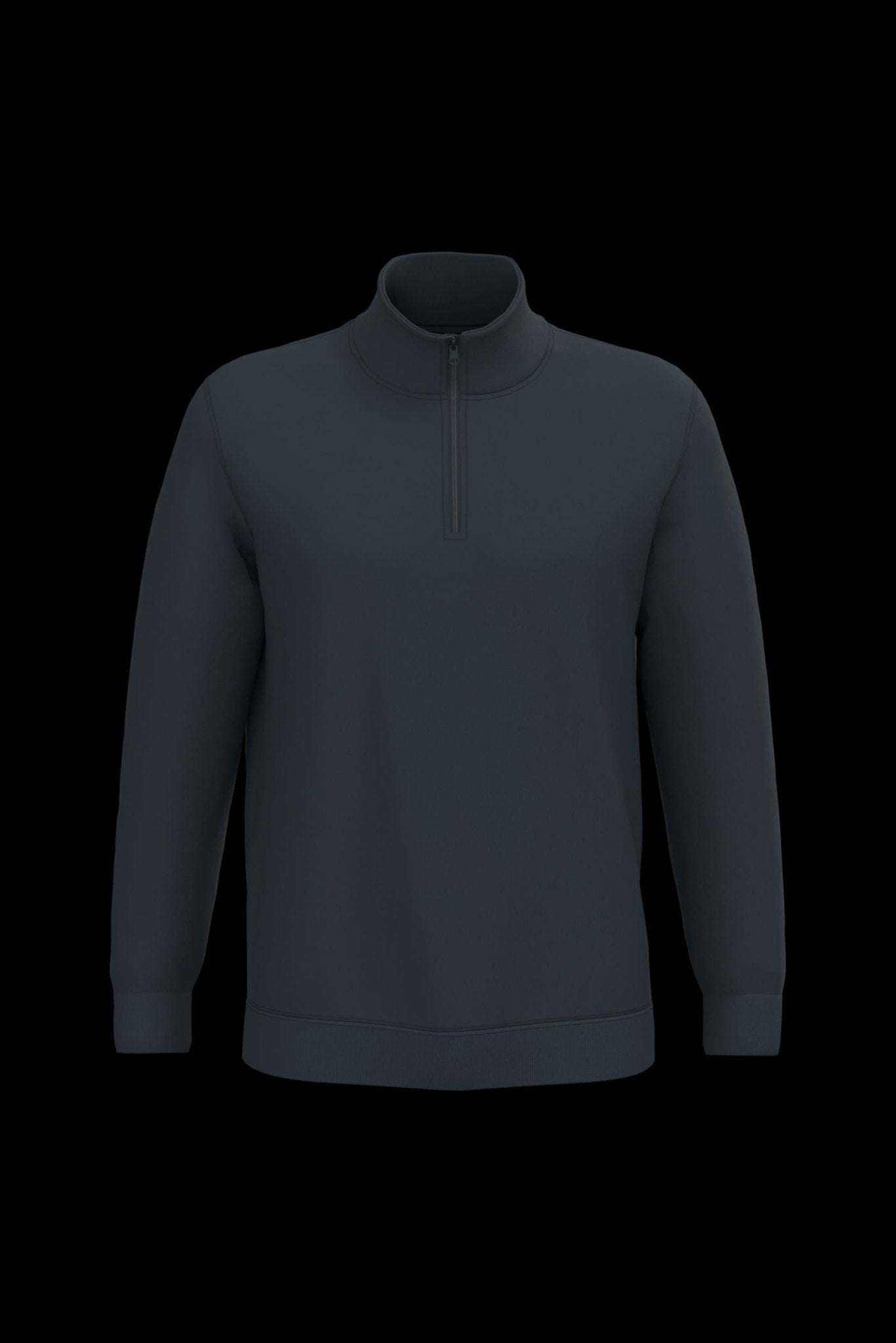 Felpa mezza zip 280 gr Basic K478 - Westrose SRL - Abbigliamento da Lavoro Personalizzato