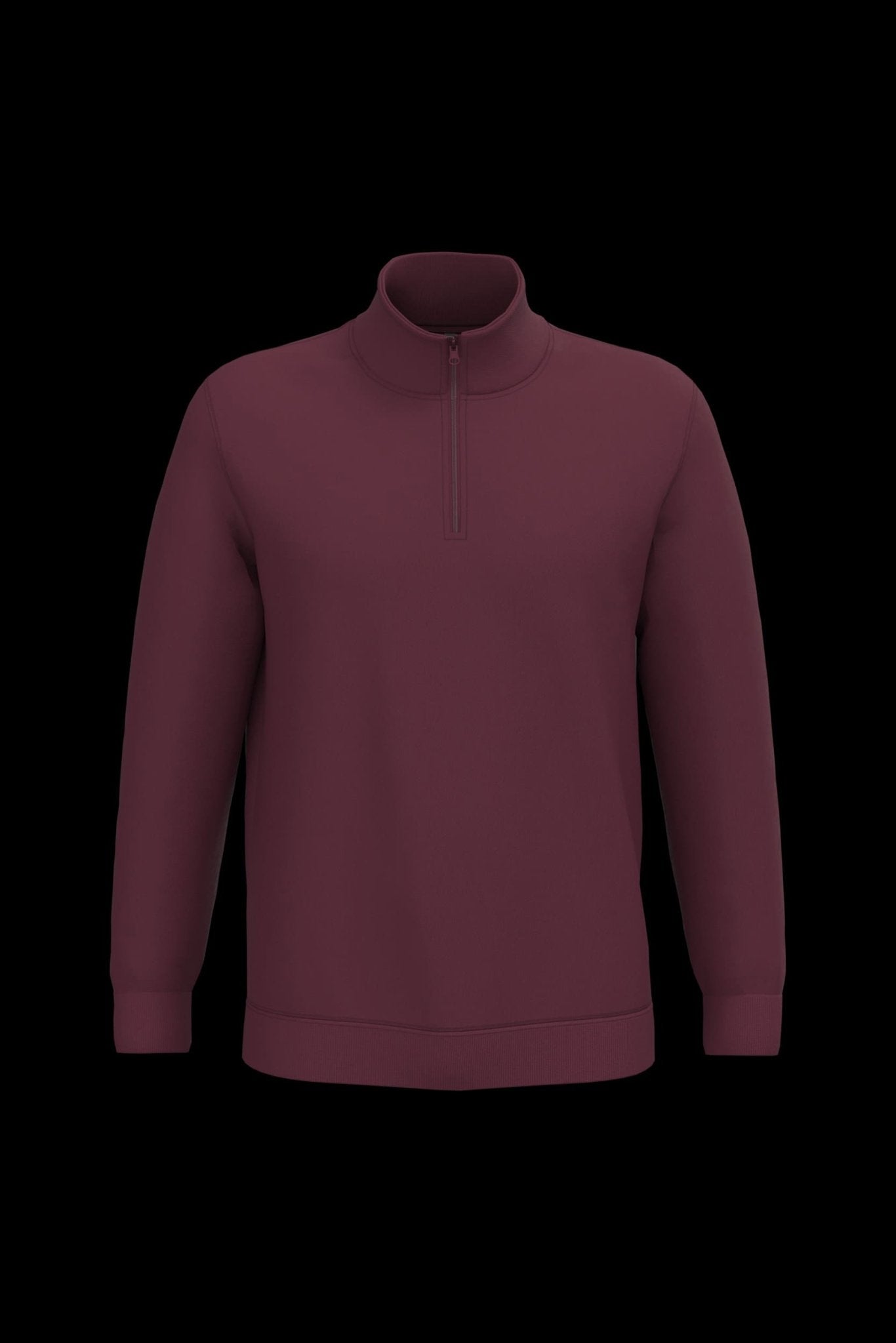 Felpa mezza zip 280 gr Basic K478 - Westrose SRL - Abbigliamento da Lavoro Personalizzato