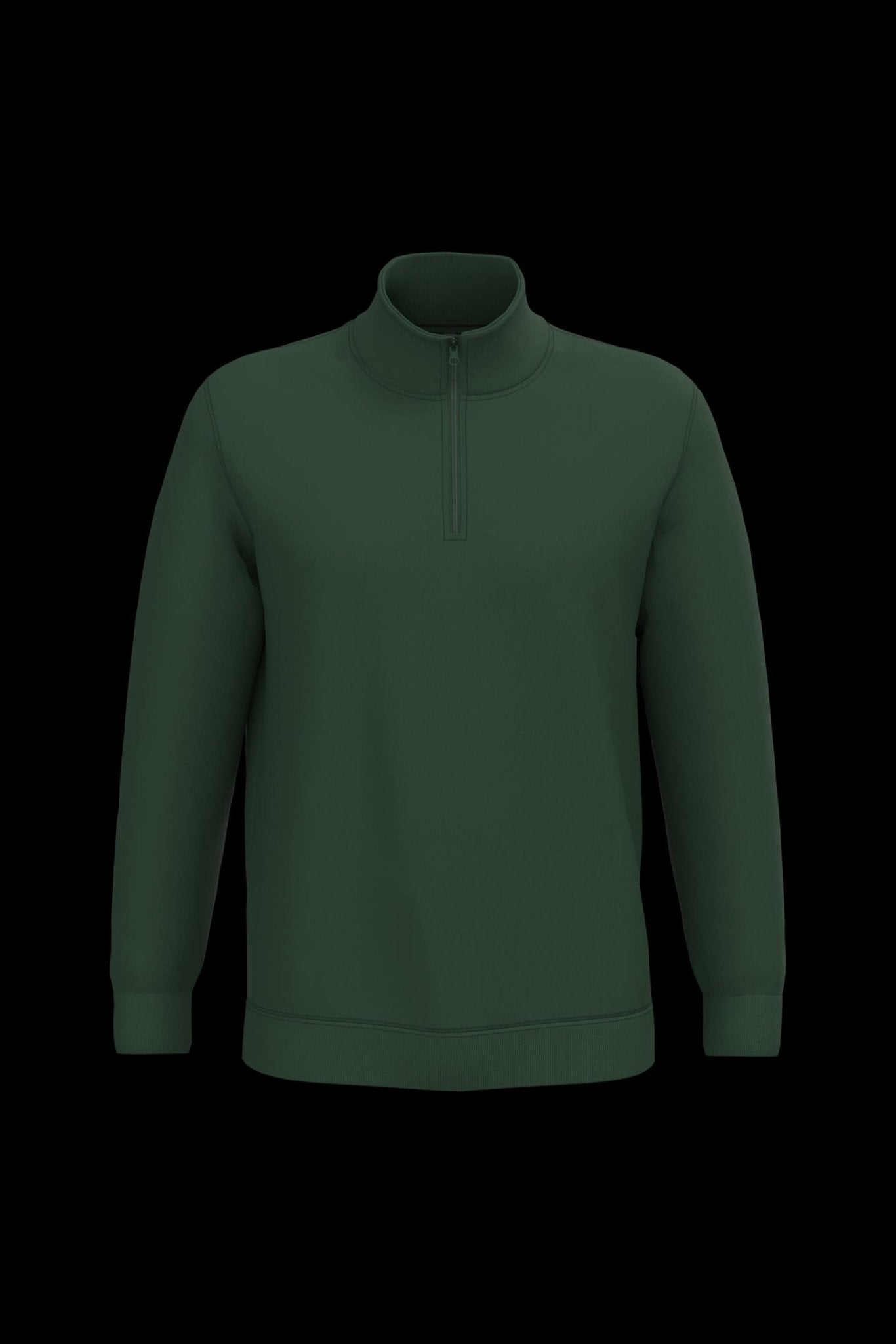 Felpa mezza zip 280 gr Basic K478 - Westrose SRL - Abbigliamento da Lavoro Personalizzato