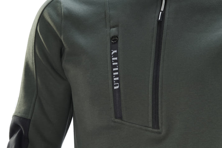 Felpa mezza zip Diadora HZ Litework 280 gr - Westrose SRL - Abbigliamento da Lavoro Personalizzato