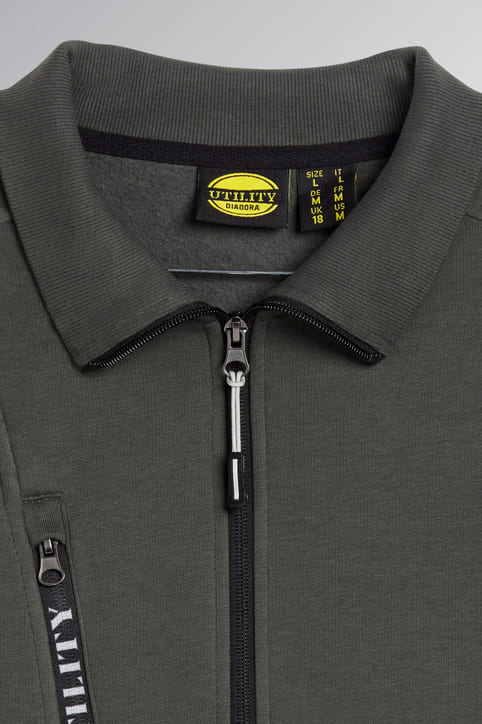 Felpa mezza zip Diadora HZ Litework 280 gr - Westrose SRL - Abbigliamento da Lavoro Personalizzato