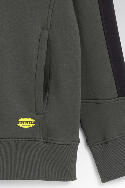 Felpa mezza zip Diadora HZ Litework 280 gr - Westrose SRL - Abbigliamento da Lavoro Personalizzato