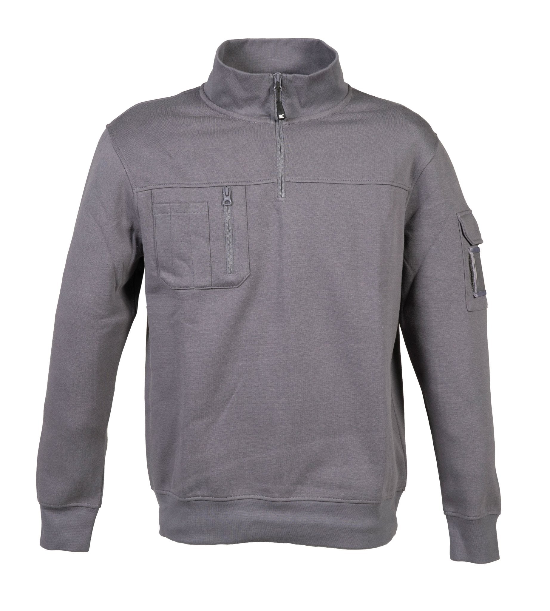 Felpa mezza zip JRC Hong Kong 280 gr - Westrose SRL - Abbigliamento da Lavoro Personalizzato