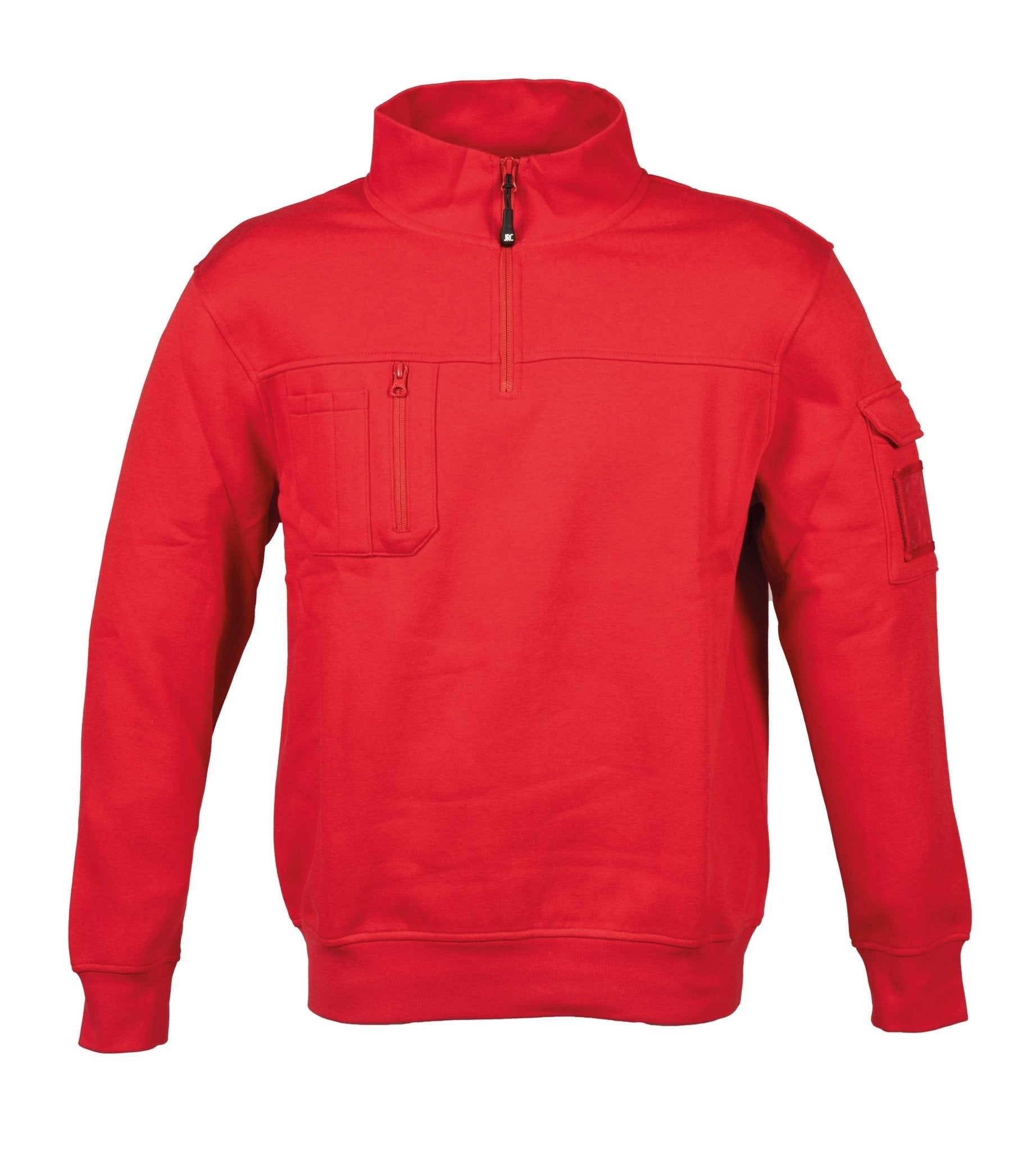 Felpa mezza zip JRC Hong Kong 280 gr - Westrose SRL - Abbigliamento da Lavoro Personalizzato