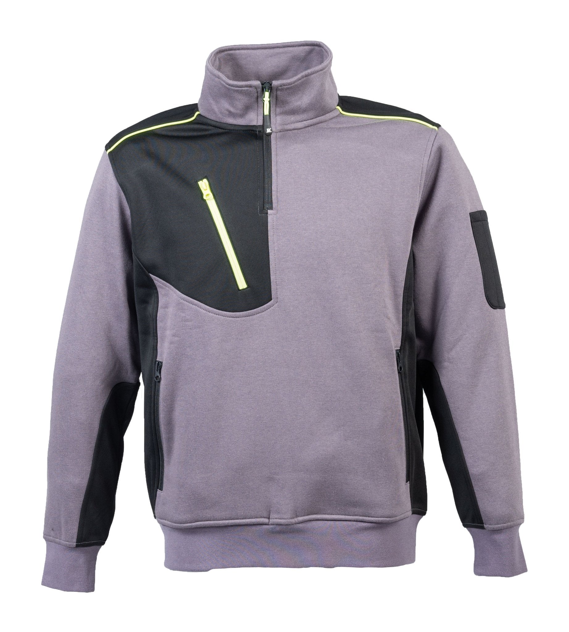 Felpa mezza zip JRC Milwaukee 280 gr - Westrose SRL - Abbigliamento da Lavoro Personalizzato