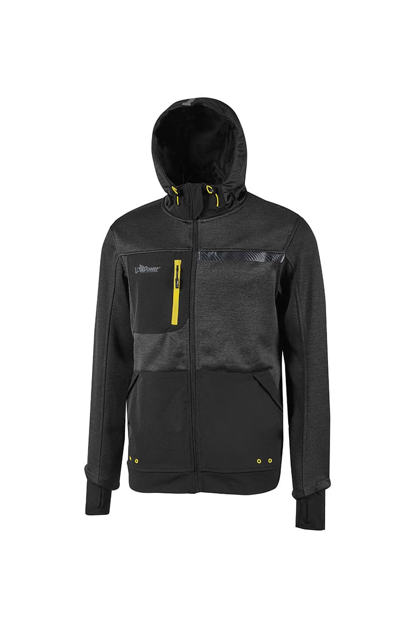 Felpa U - Power Galaxy - Westrose SRL - Abbigliamento da Lavoro Personalizzato