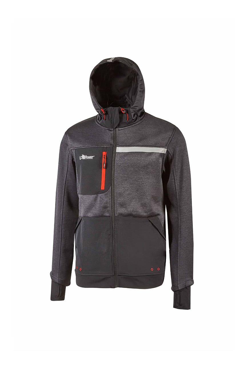 Felpa U - Power Galaxy - Westrose SRL - Abbigliamento da Lavoro Personalizzato