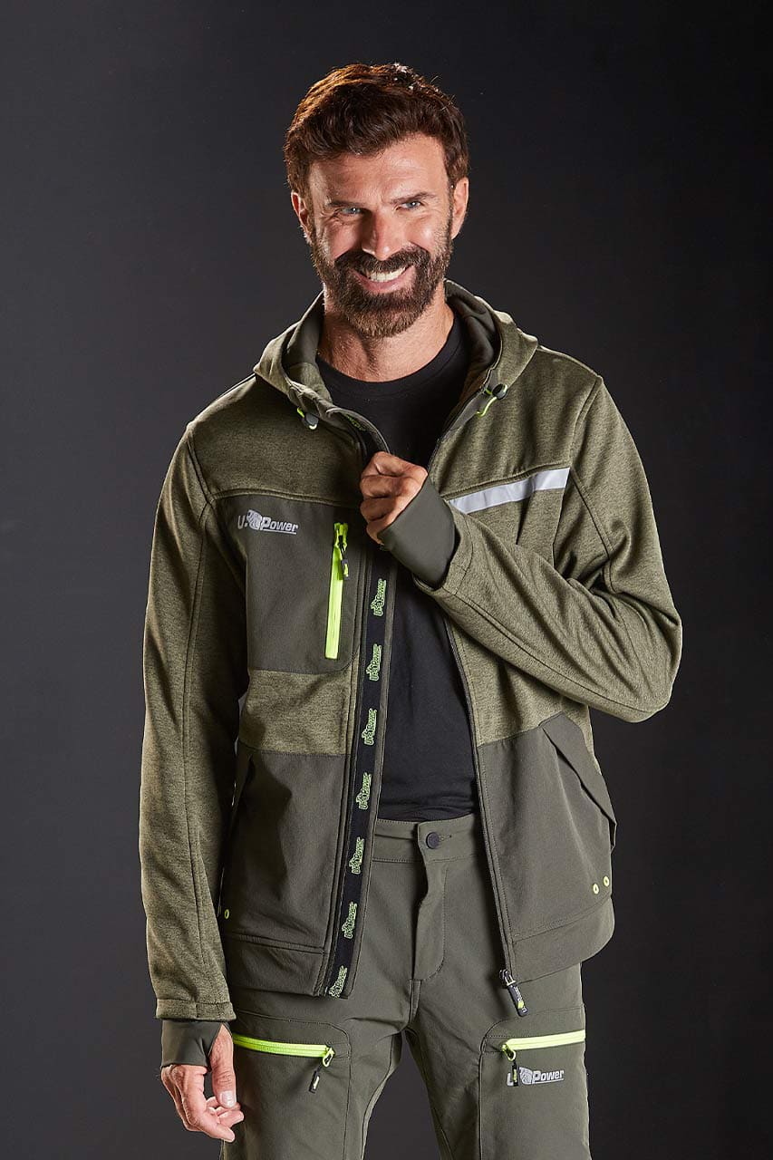 Felpa U - Power Galaxy - Westrose SRL - Abbigliamento da Lavoro Personalizzato