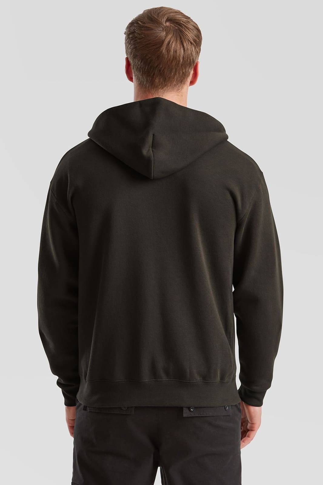 Felpa unisex Fruit of the Loom con cappuccio e zip intera 280 gr - Westrose SRL - Abbigliamento da Lavoro Personalizzato