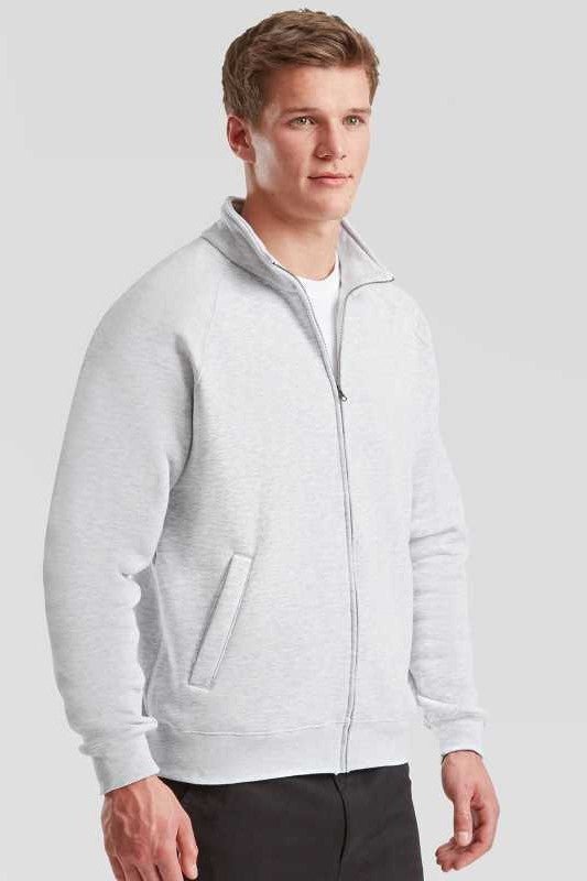 Felpa uomo Fruit of the Loom Premium Sweat Jacket 280 gr. - Westrose SRL - Abbigliamento da Lavoro Personalizzato