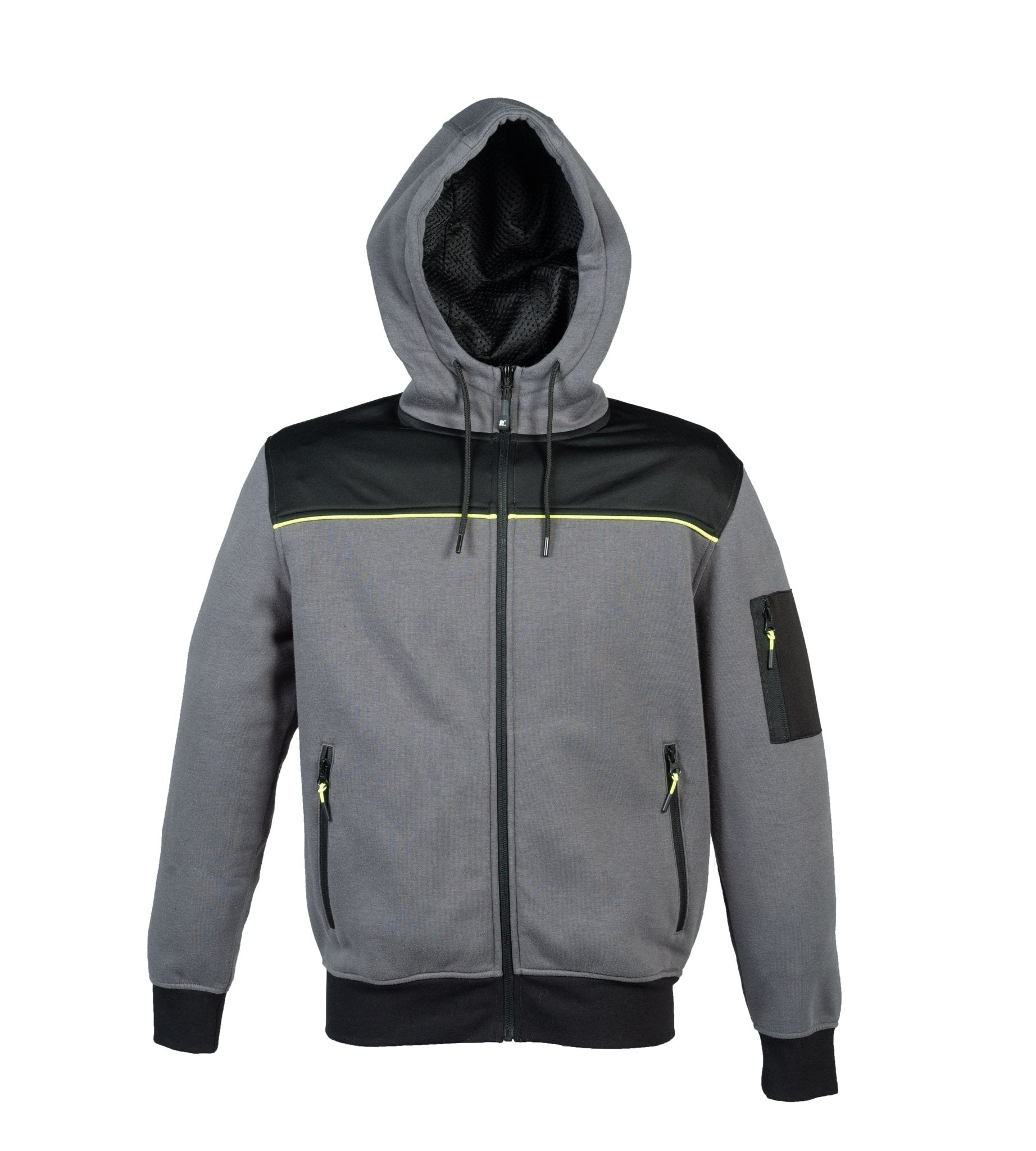 Felpa zip intera con cappuccio JRC Oregon 280 gr - Westrose SRL - Abbigliamento da Lavoro Personalizzato