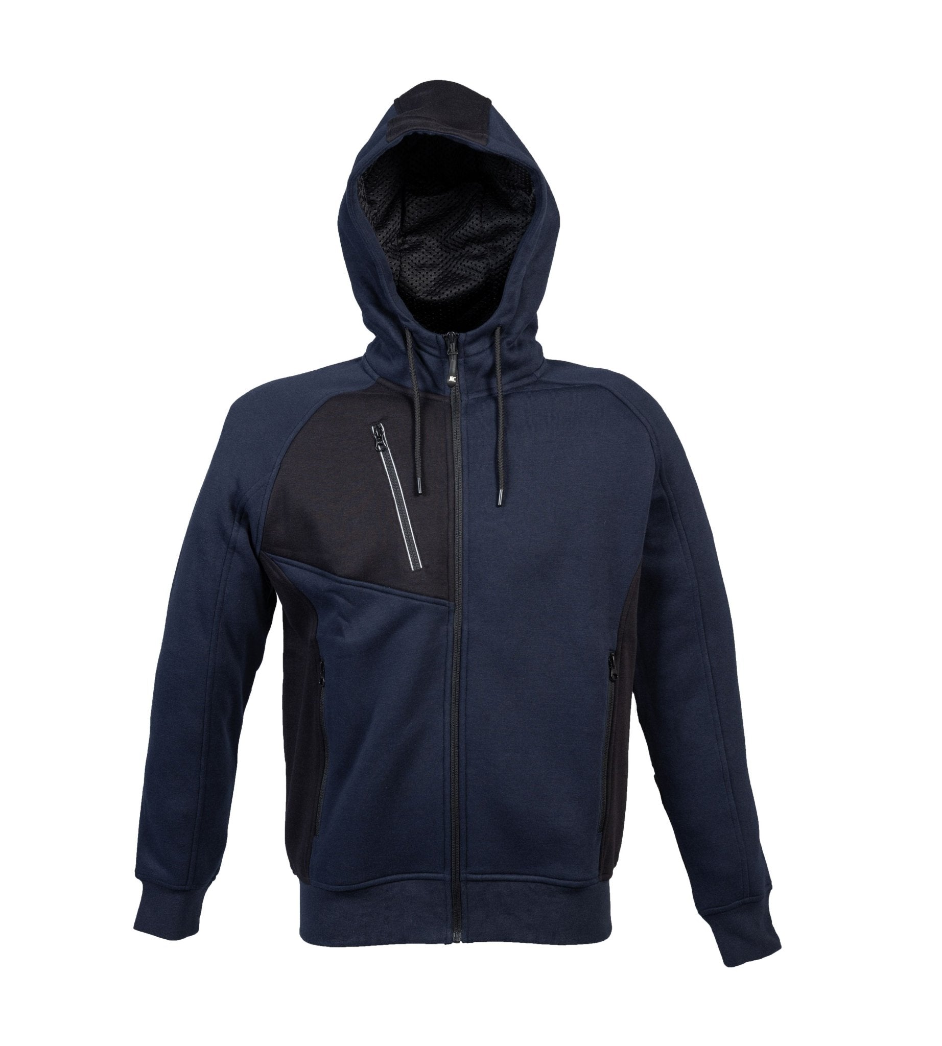 Felpa zip intera con cappuccio JRC Polonia Man 280 gr - Westrose SRL - Abbigliamento da Lavoro Personalizzato