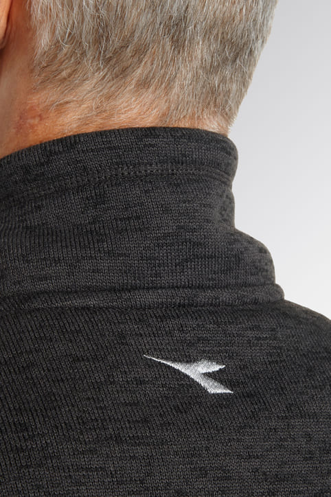 Felpa zip intera Diadora Knitted Chicago 300 gr - Westrose SRL - Abbigliamento da Lavoro Personalizzato