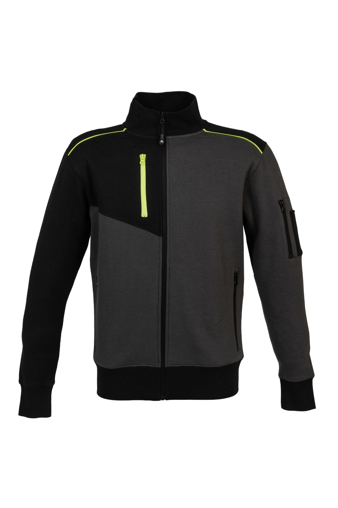 Felpa zip intera JRC Indianapolis 280 gr - Westrose SRL - Abbigliamento da Lavoro Personalizzato