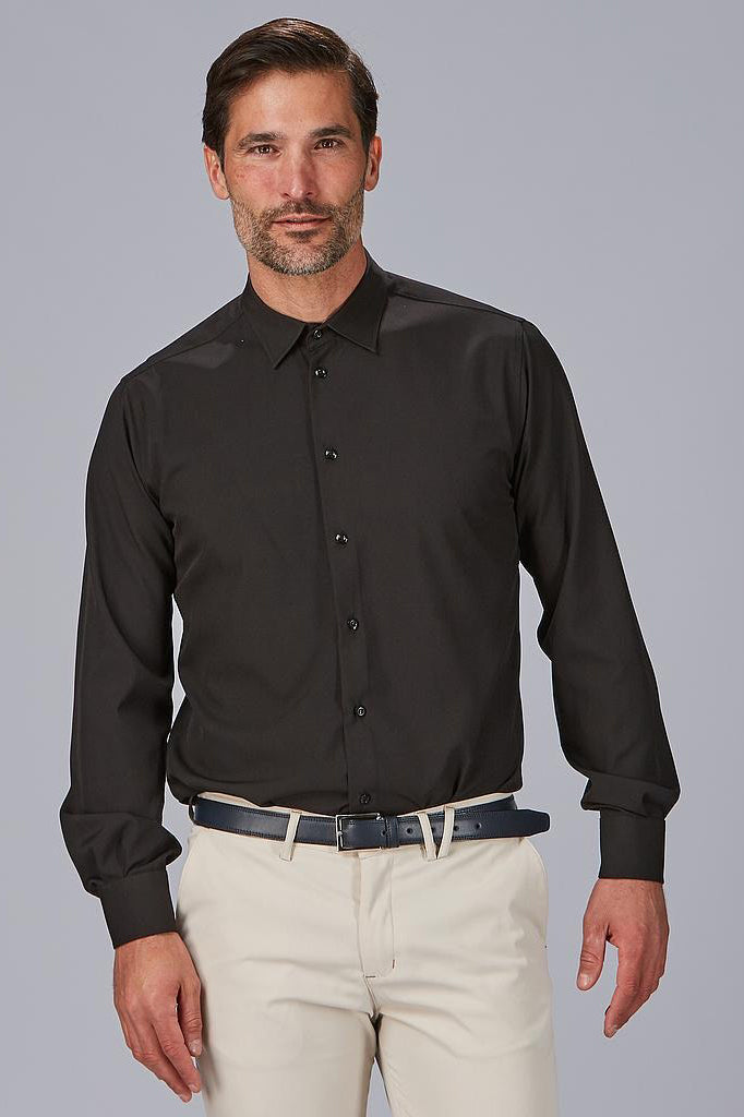 Camicia uomo in microfibra no stiro slim fit Gabriel 260034