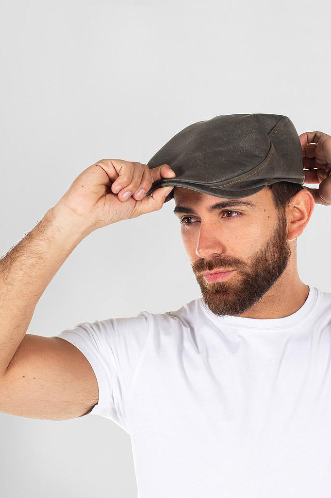 Cappello unisex similpelle 459800