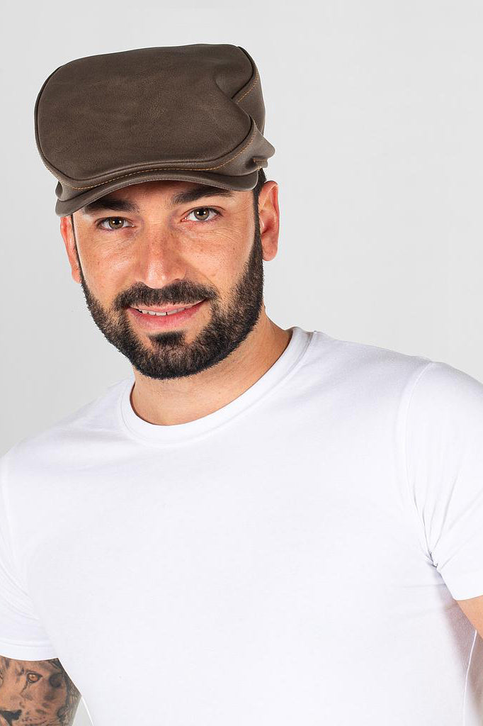 Cappello unisex similpelle 459800