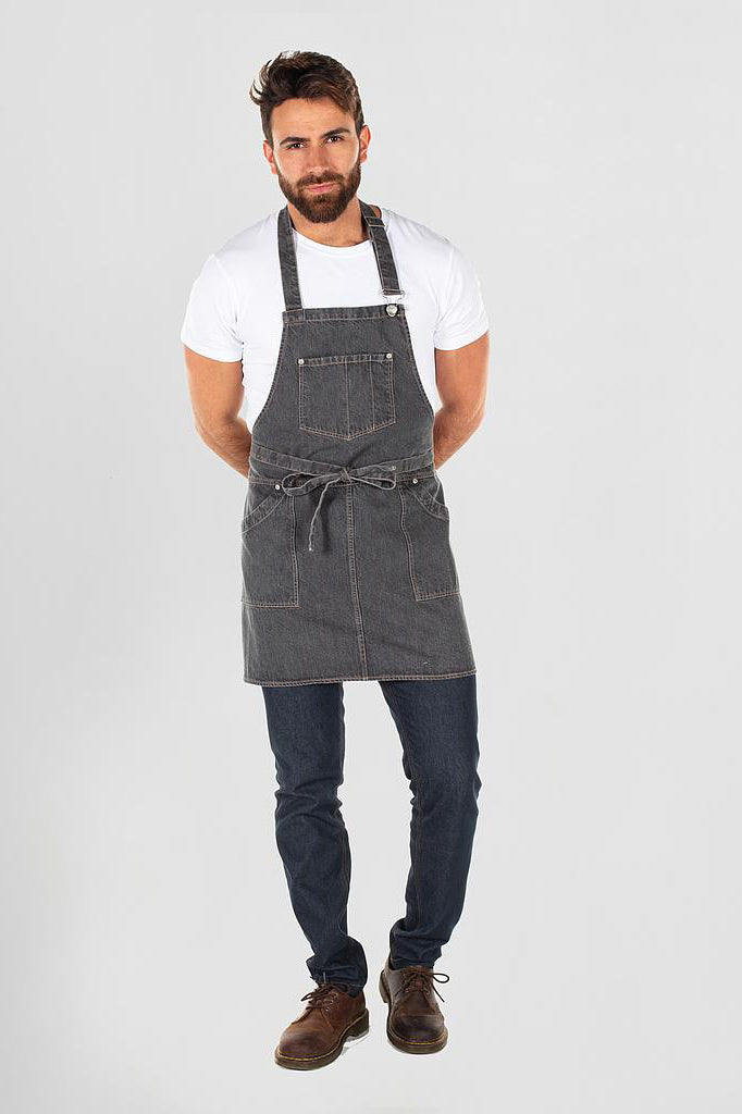 Grembiule in jeans con pettorina Juha 68x77 155700