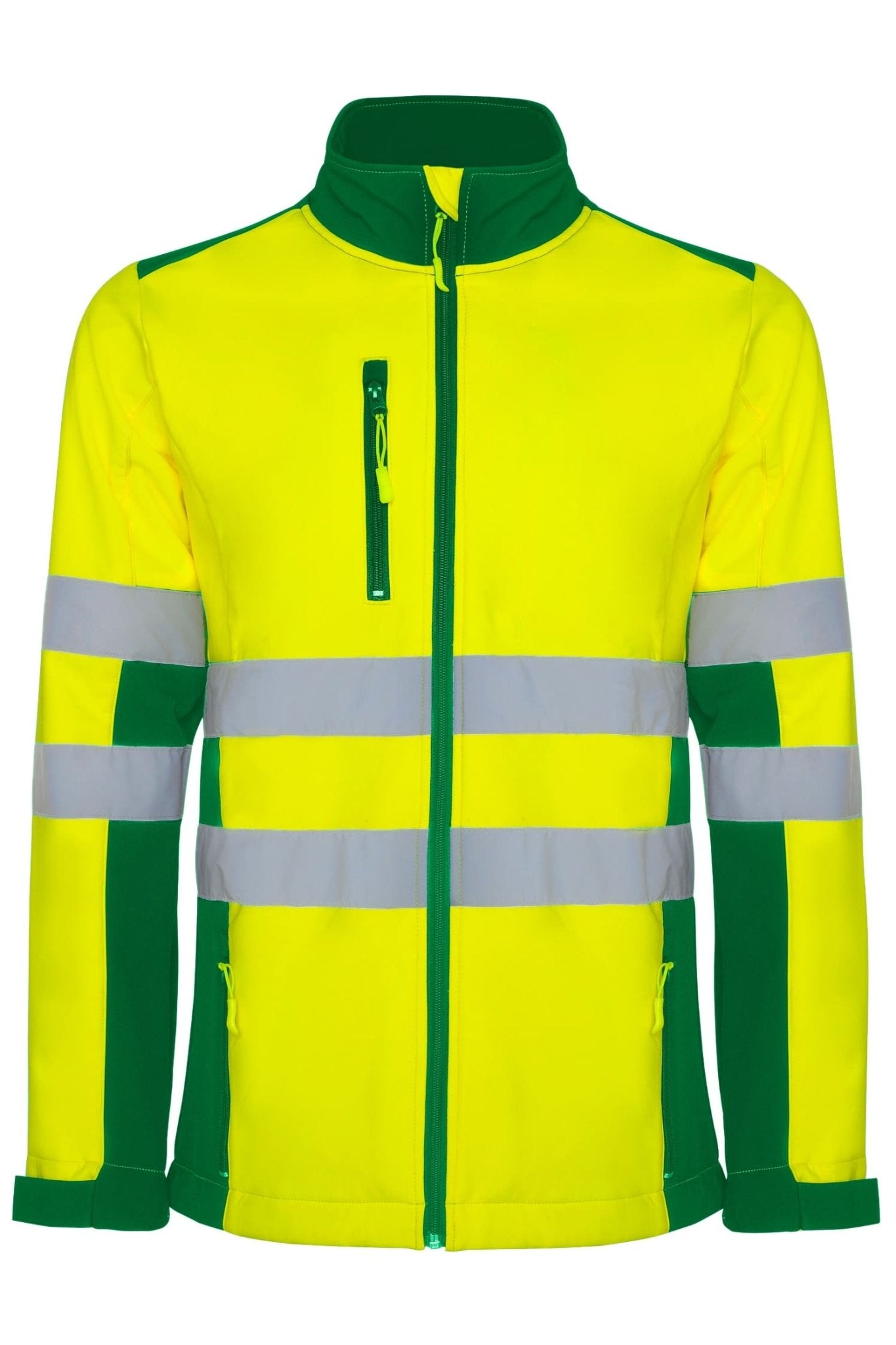 Giacca alta visibilità sostshell Roly Antares 320 gr - Westrose SRL - Abbigliamento da Lavoro Personalizzato