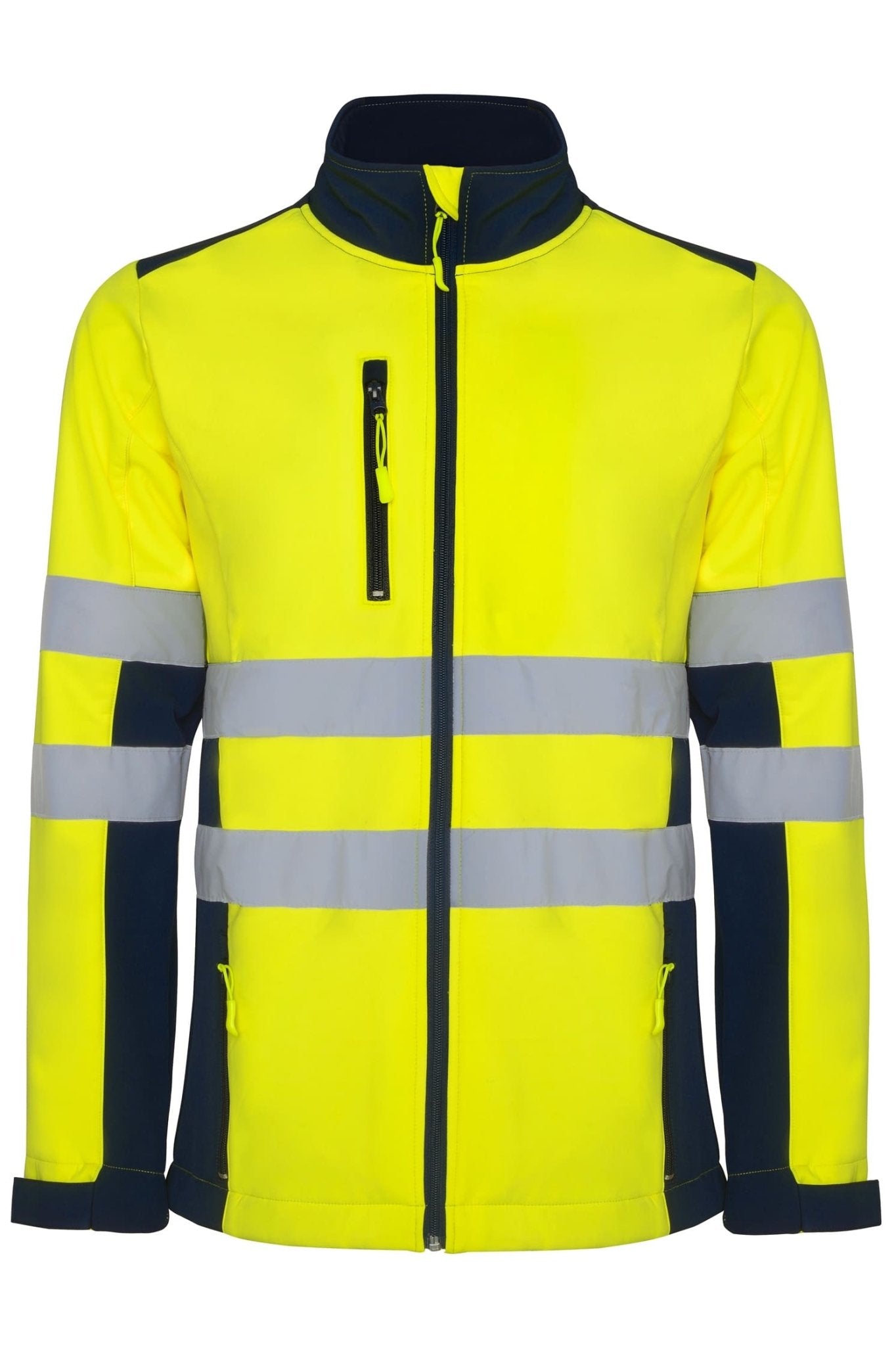 Giacca alta visibilità sostshell Roly Antares 320 gr - Westrose SRL - Abbigliamento da Lavoro Personalizzato