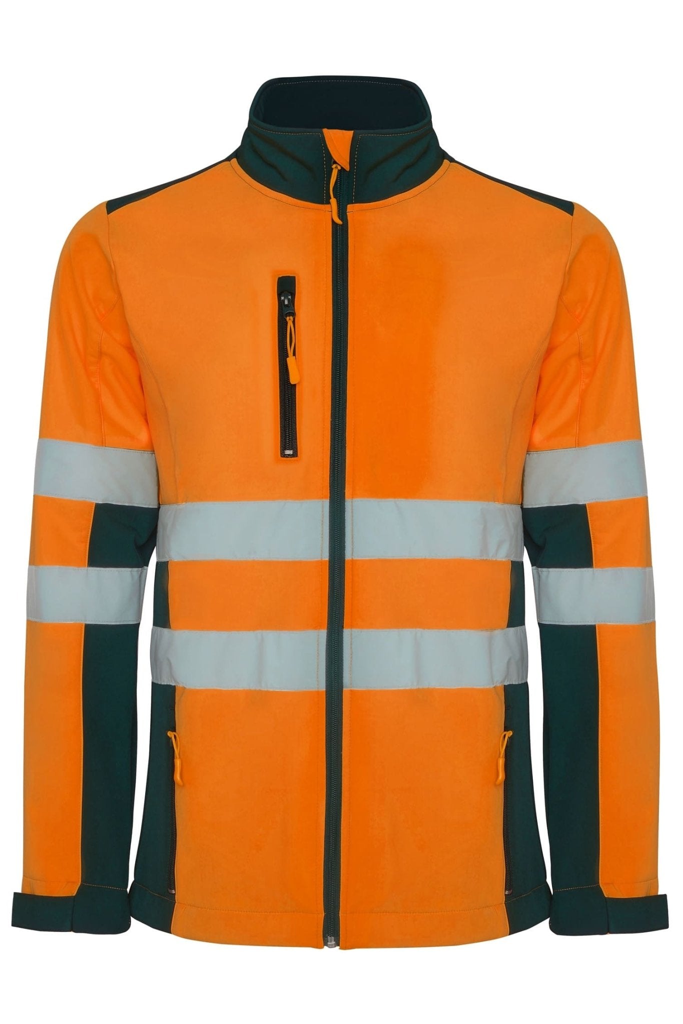 Giacca alta visibilità sostshell Roly Antares 320 gr - Westrose SRL - Abbigliamento da Lavoro Personalizzato