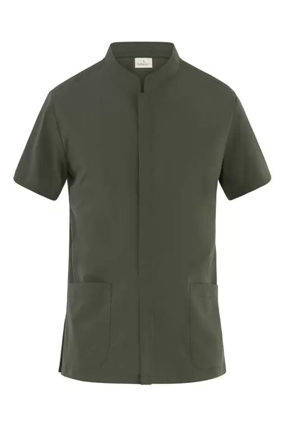giacca-chef-maniche-corte-microfibra-giblor-ruben-verde-25P03K466