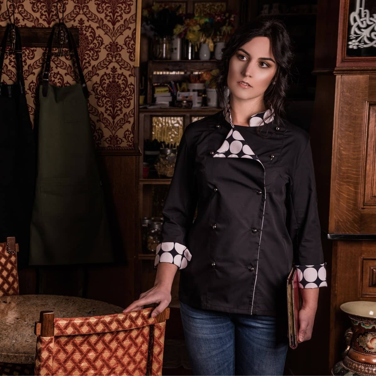 Giacca cucina easy care Lady Chef - Westrose SRL - Abbigliamento da Lavoro Personalizzato