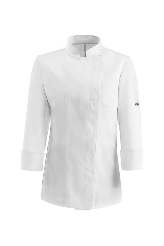 Giacca cuoca bottoni automatici Egochef Girl 1005 - Westrose SRL - Abbigliamento da Lavoro Personalizzato