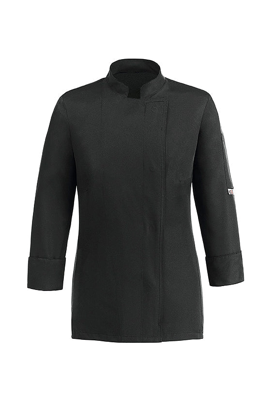 Giacca cuoca bottoni automatici Egochef Girl 1005 - Westrose SRL - Abbigliamento da Lavoro Personalizzato