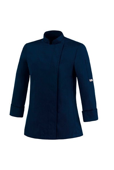 Giacca cuoca bottoni automatici Egochef Girl 1005 - Westrose SRL - Abbigliamento da Lavoro Personalizzato