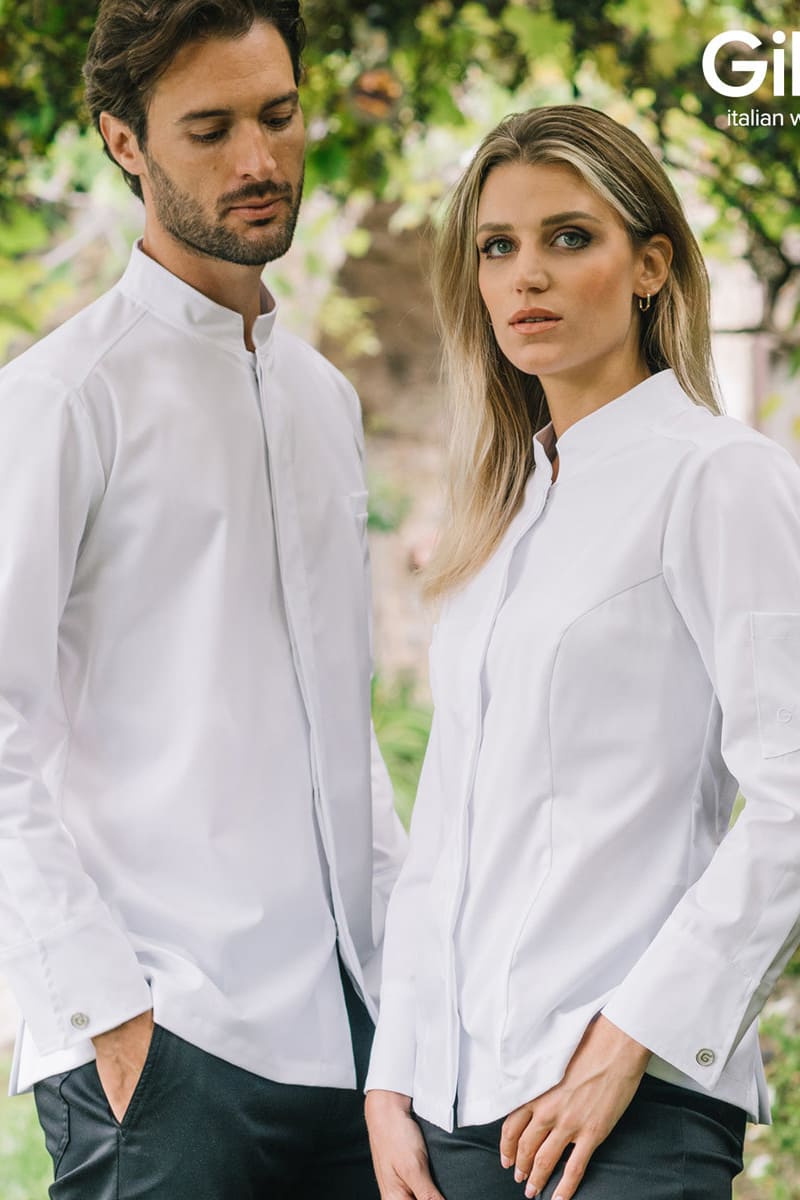 Giacca cuoca Giblor's Ludovica 23P08G344 - Westrose SRL - Abbigliamento da Lavoro Personalizzato