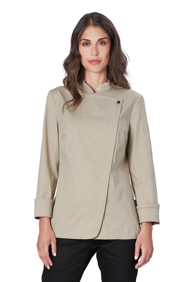 Giacca cuoca in mistocotone Siggi Beatrice - Westrose SRL - Abbigliamento da Lavoro Personalizzato