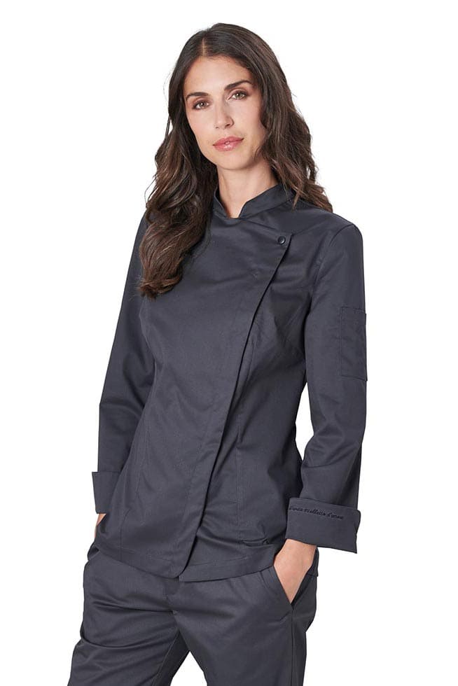 Giacca cuoca in mistocotone Siggi Beatrice - Westrose SRL - Abbigliamento da Lavoro Personalizzato