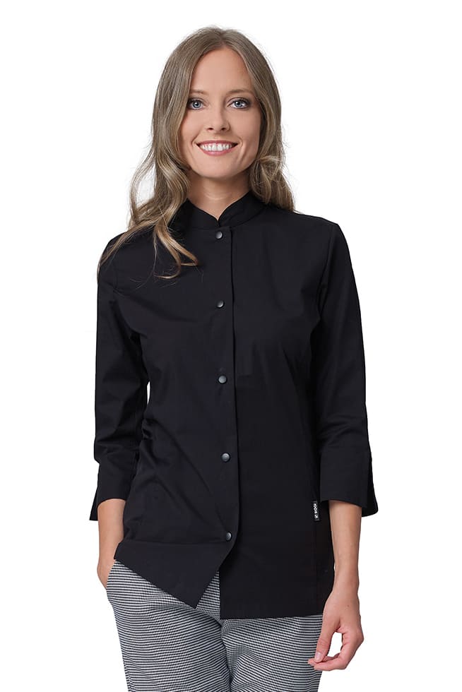 Giacca cuoca in mistocotone Siggi Mina - Westrose SRL - Abbigliamento da Lavoro Personalizzato