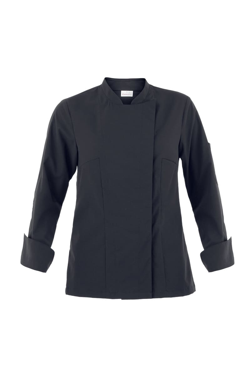 Giacca cuoca microfibra Giblor's Gloria 23P08G984 - Westrose SRL - Abbigliamento da Lavoro Personalizzato