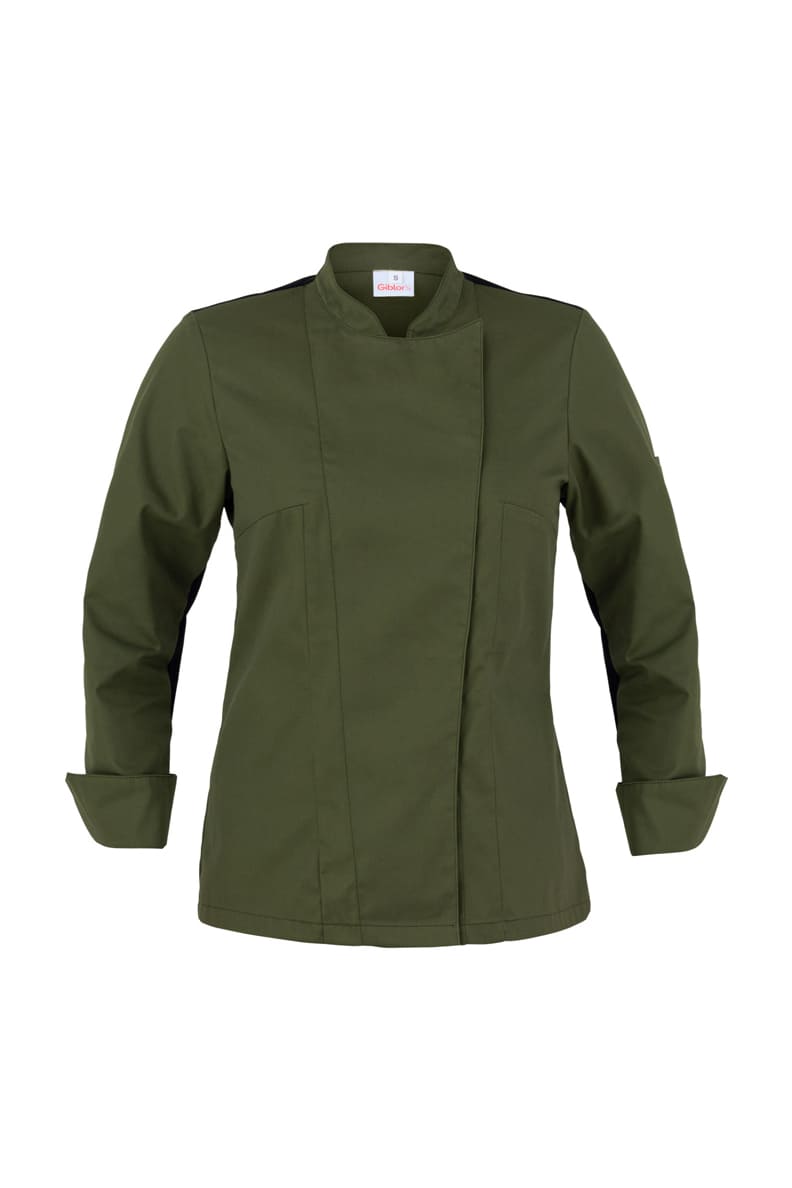 Giacca cuoca mistocotone Giblor's Agata 23P08G341 - Westrose SRL - Abbigliamento da Lavoro Personalizzato