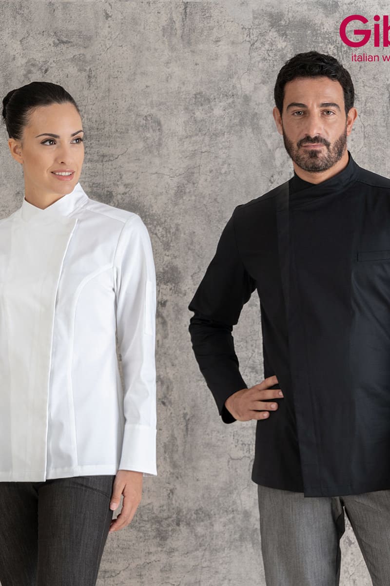 Giacca cuoca mistocotone Giblor's Nora 23P08G350 - Westrose SRL - Abbigliamento da Lavoro Personalizzato