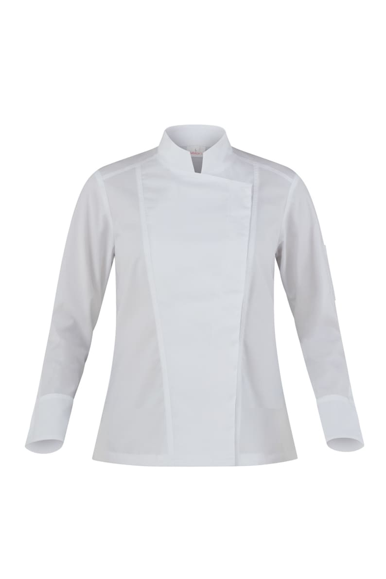 Giacca cuoca showcooking Giblor's Bridget 23P08G352 - Westrose SRL - Abbigliamento da Lavoro Personalizzato
