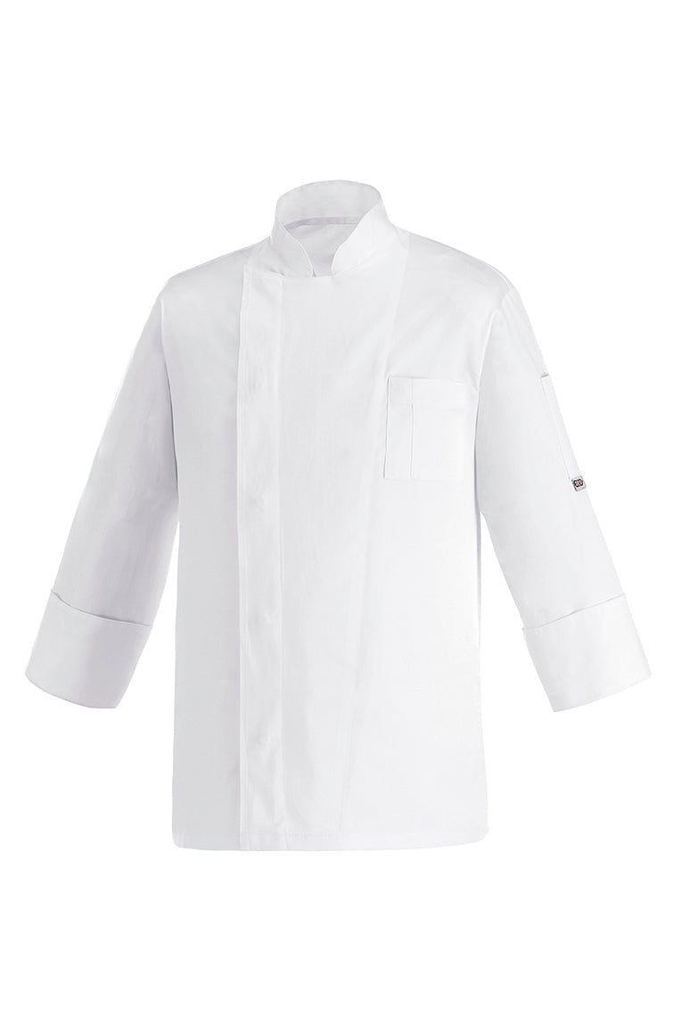 Giacca cuoco cotone egiziano bottoni automatici Egochef Clever 2005 - Westrose SRL - Abbigliamento da Lavoro Personalizzato