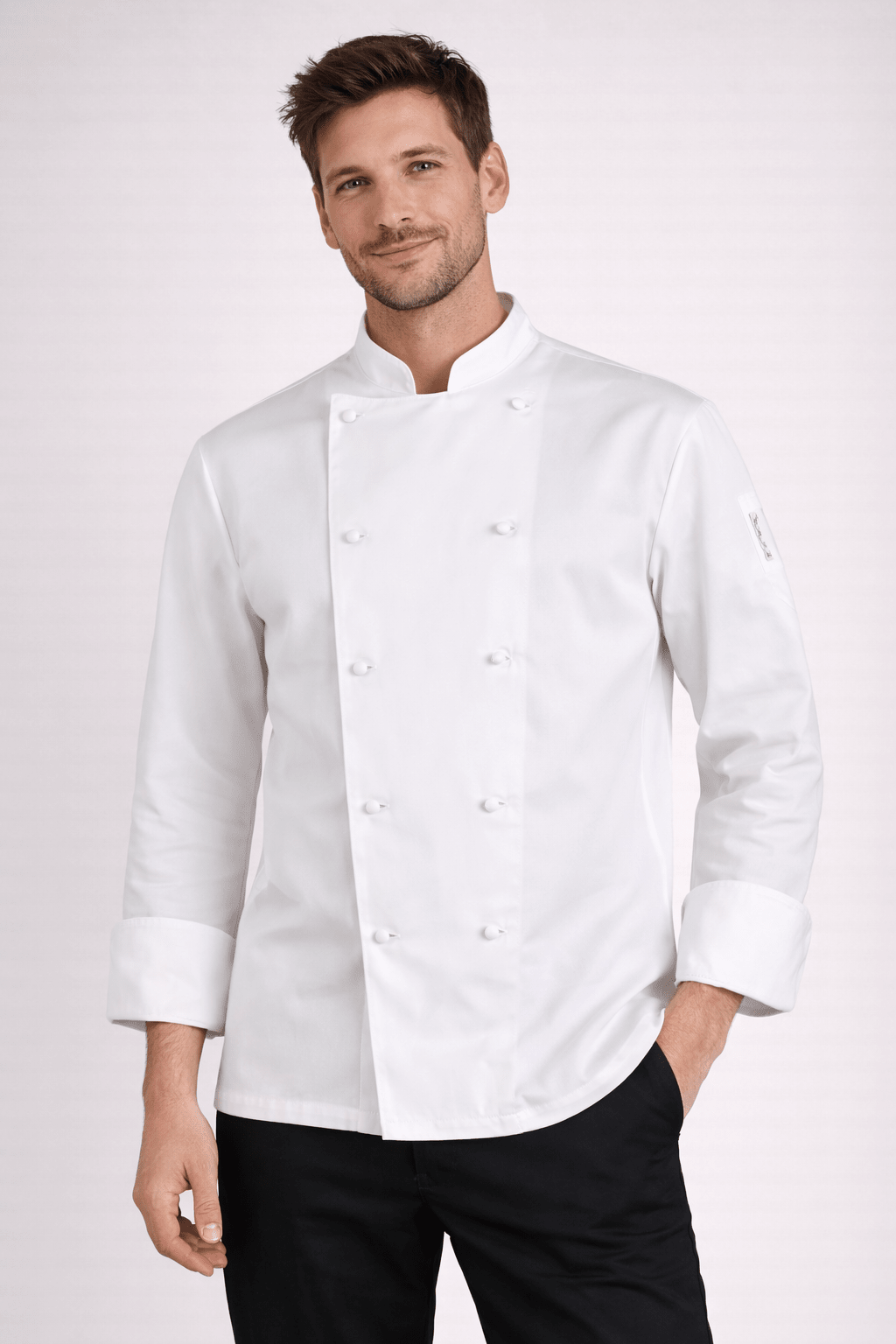 Giacca cuoco cotone Giblor's Adriano Q8G00183 - Westrose SRL - Abbigliamento da Lavoro Personalizzato