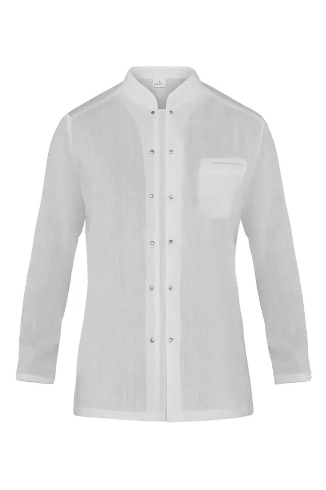Giacca cuoco effetto lino Giblor's Leonardo - Westrose SRL - Abbigliamento da Lavoro Personalizzato