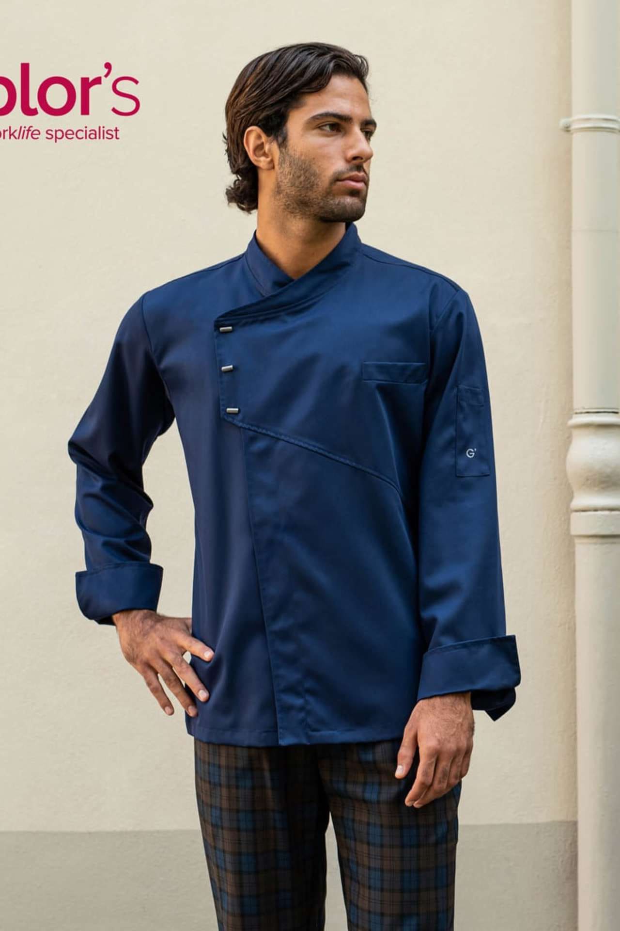 Giacca cuoco Giblor's Emanuel 20P08G958 - Westrose SRL - Abbigliamento da Lavoro Personalizzato