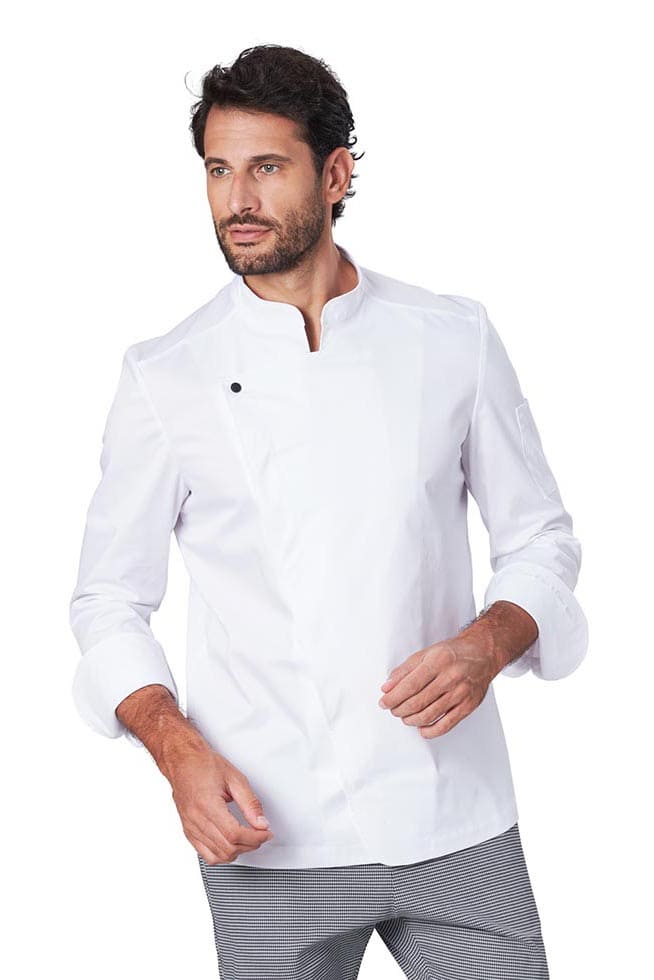 Giacca cuoco in mistocotone Siggi Dante - Westrose SRL - Abbigliamento da Lavoro Personalizzato