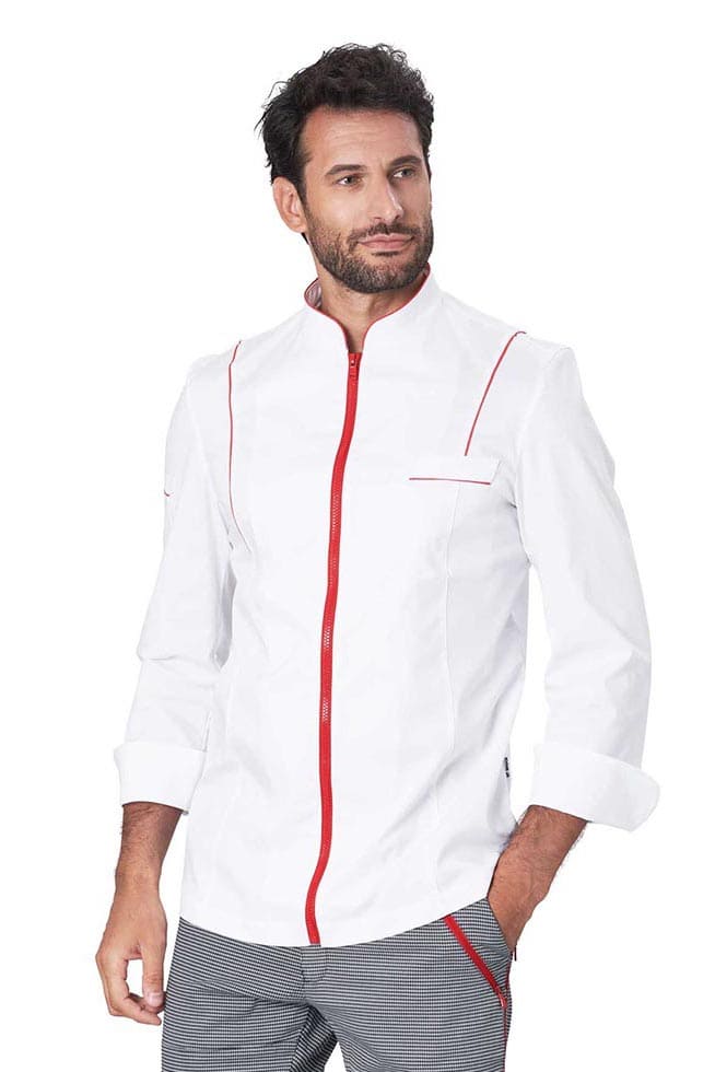 Giacca cuoco in mistocotone Siggi Eros - Westrose SRL - Abbigliamento da Lavoro Personalizzato