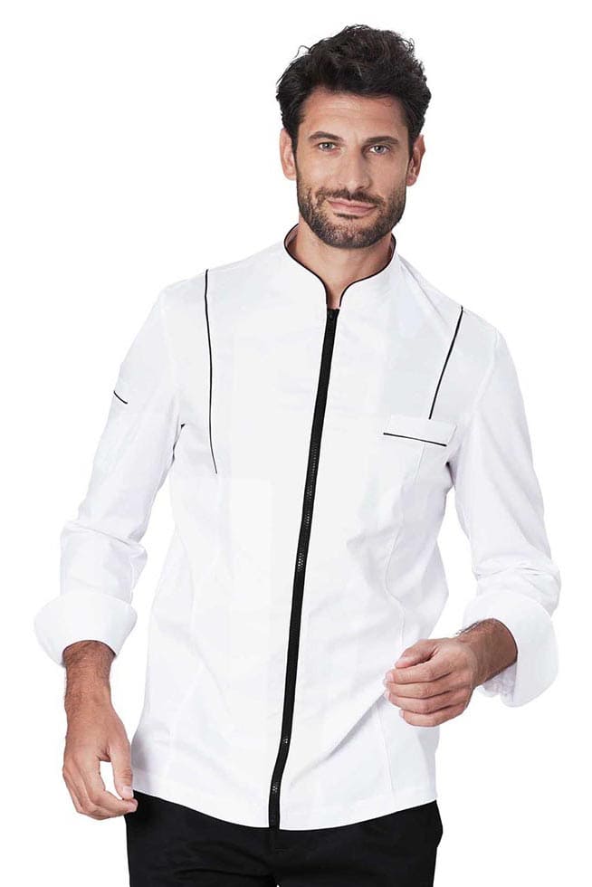 Giacca cuoco in mistocotone Siggi Eros - Westrose SRL - Abbigliamento da Lavoro Personalizzato