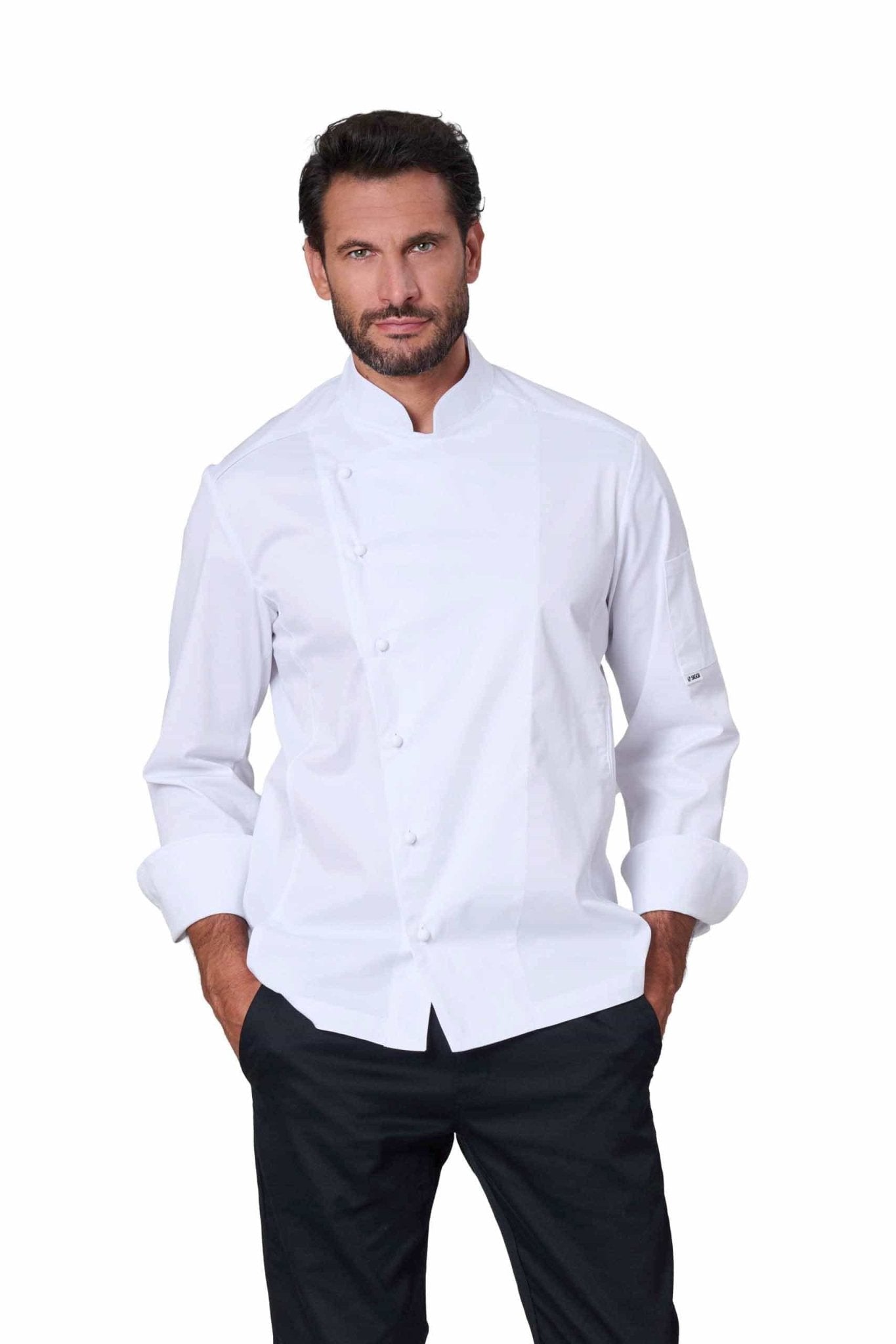 Giacca cuoco in mistocotone Siggi Gabriel - Westrose SRL - Abbigliamento da Lavoro Personalizzato