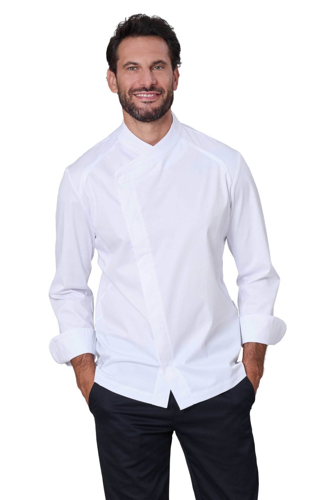 Giacca cuoco in mistocotone Siggi Thomas - Westrose SRL - Abbigliamento da Lavoro Personalizzato