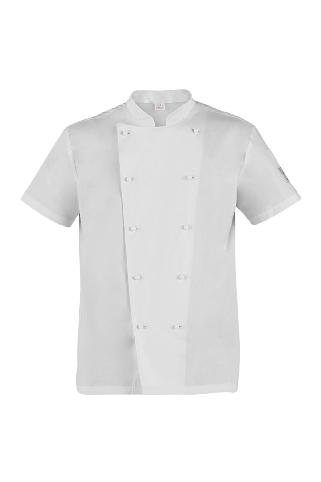 Giacca cuoco manica corta cotone Giblor's Tommaso Q8G00185 - Westrose SRL - Abbigliamento da Lavoro Personalizzato