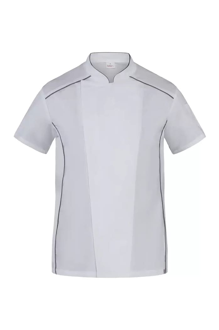Giacca cuoco manica corta mistocotone Giblor's Omar - Westrose SRL - Abbigliamento da Lavoro Personalizzato